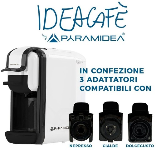 Macchina caffe 1450w bianca - macchina,